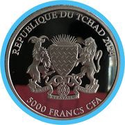 5000 Francs CFA Stygian Owl obverse image