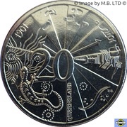 20 Cents - Elizabeth II 4th Portrait - Centenary of Federation - Queensland, Australia, 2001 reverse image