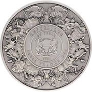 10 000 Francs CFA Mermaid and Unicorn obverse image