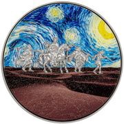 10 000 Francs CFA Journey to the West on a Starry Night, Chad, 2023 reverse image