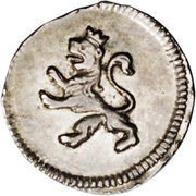¼ Real - Fernando VII reverse image