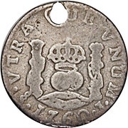 ½ Real - Carlos III reverse image