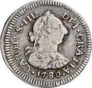 ½ Real - Carlos III obverse image
