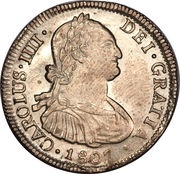 4 Reales - Carlos IV bust of Carlos IV obverse image