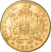 4 Escudos obverse image