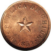 ½ Centavo obverse image