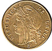 ½ Centavo obverse image