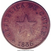 1 Centavo Thin Planchet obverse image