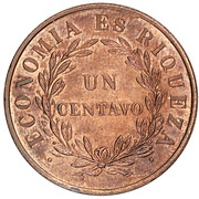 1 Centavo reverse image