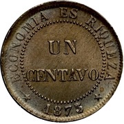 1 Centavo reverse image