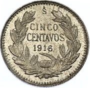 5 Centavos reverse image