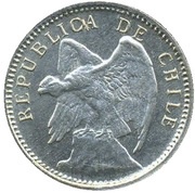10 Centavos No number on obverse; billon .400 obverse image