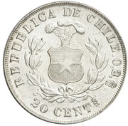 20 Centavos reverse image