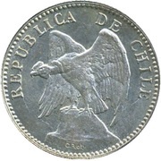 20 Centavos No number on obverse; silver .835 obverse image