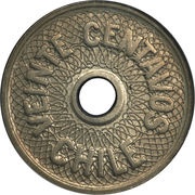20 Centavos reverse image