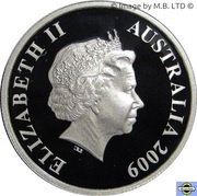 20 Cents - Elizabeth II 4th Portrait - 1966 Decimal Pattern obverse image
