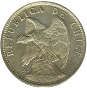 1 Peso coin alignment obverse image