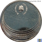 20 Cents - Elizabeth II 4th Portrait - The Ashes obverse image