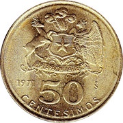 50 Centésimos reverse image