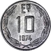 10 Escudos reverse image