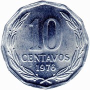 10 Centavos reverse image