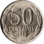 50 Centavos reverse image