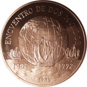 10 000 Pesos Ibero-American Series reverse image