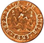 ¼ Real obverse image