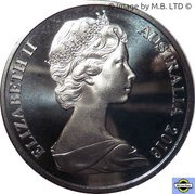 20 Cents - Elizabeth II 2nd Portrait - Her Majesty The Queen 90th Birthday obverse image