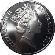 20 Cents - Elizabeth II 3rd Portrait - Her Majesty The Queen 90th Birthday obverse image