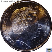 20 Cents - Elizabeth II 4th Portrait - Victory Medal obverse image