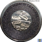 20 Cents - Elizabeth II 6th Portrait - AC/DC - TNT, Australia, 2020 reverse image