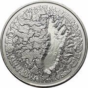 20 Cents - Elizabeth II 6th Portrait - Mungo Footprint reverse image