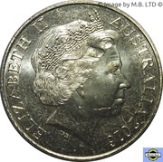 25 Cents - Elizabeth II 4th Portrait - Our Legends obverse image