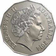 50 Cents - Elizabeth II 4th Portrait obverse image