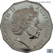 50 Cents - Elizabeth II 4th Portrait - Student Design obverse image