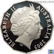50 Cents - Elizabeth II 4th Portrait - Remembrance - End of World War II obverse image