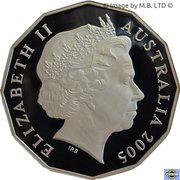 50 Cents - Elizabeth II 4th Portrait - Remembrance - End of World War II - Silver Proof obverse image