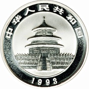 5 Yuan Panda obverse image
