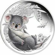 50 Cents - Elizabeth II 4th Portrait - Bush Babies - Koala, Australia, 2011 reverse image