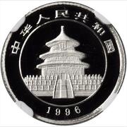 10 Yuan Panda; Platinum obverse image