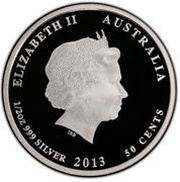 50 Cents - Elizabeth II 4th Portrait - Splendid Fairy-Wren obverse image