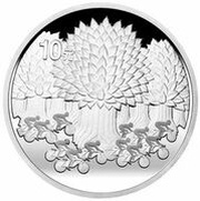 10 Yuan Environmental Protection - Arbor Day, China, 2003 reverse image