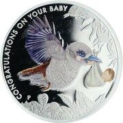 50 Cents - Elizabeth II 4th Portrait - Newborn, Australia, 2013-2017 reverse image