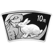 10 Yuan Year of the Rabbit, China, 2011 reverse image
