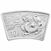 10 Yuan Year of the Dragon, China, 2012 reverse image