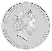 50 Cents - Elizabeth II 4th Portrait - Battle of the Coral Sea obverse image