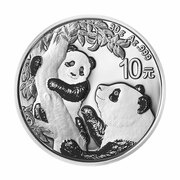 10 Yuan Panda, China, 2021 reverse image
