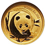 15 Yuan 25th Anniversary of Panda Coinage, China, 2007 reverse image