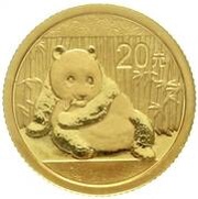 20 Yuan Panda, China, 2015 reverse image
